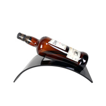 Bent Home Decoration Beer Bottle Stand Acrylic Single Wine Bottle Holder